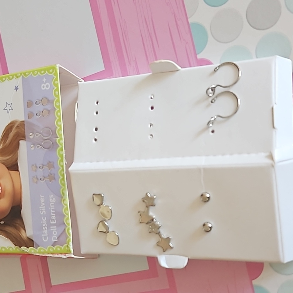 American girl doll earrings